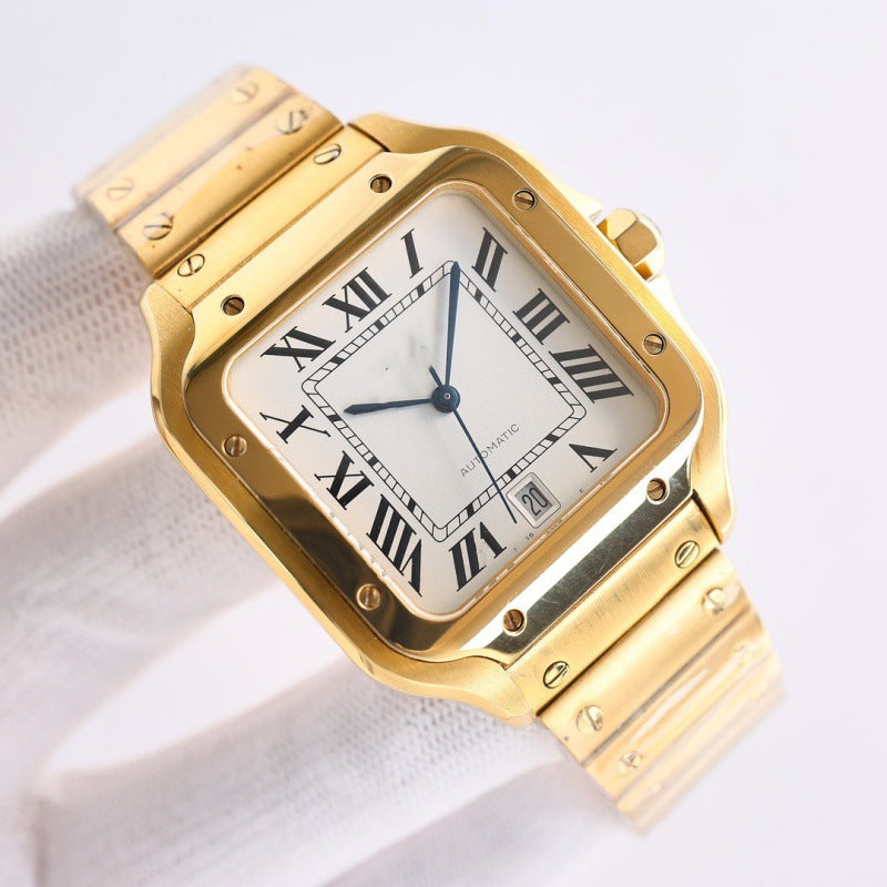 Automatic Mechanical Watch Square Dial