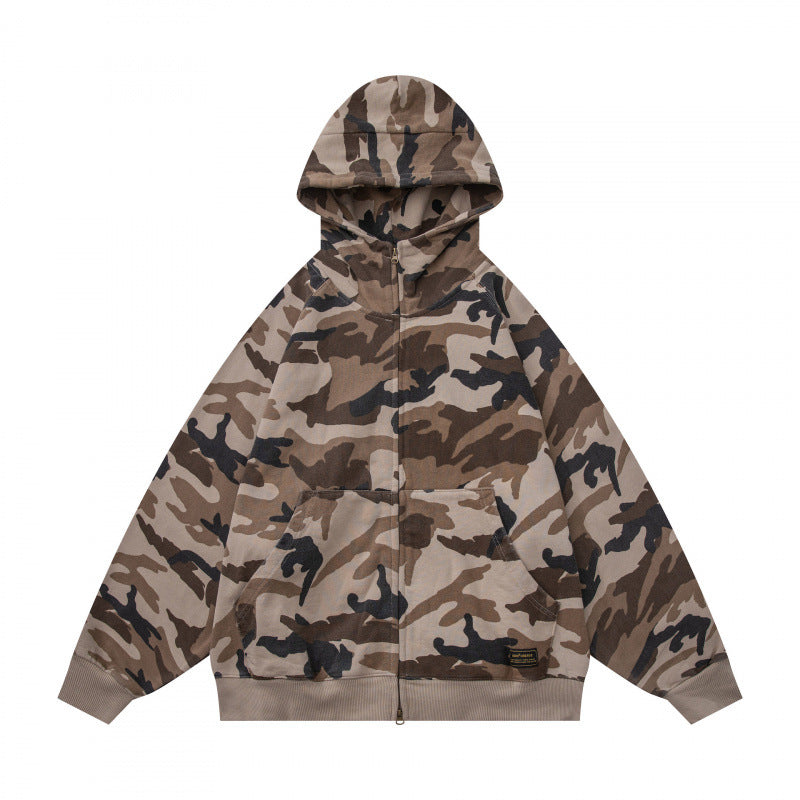 RIVAGE Camouflage Hoodie – Urban Fit