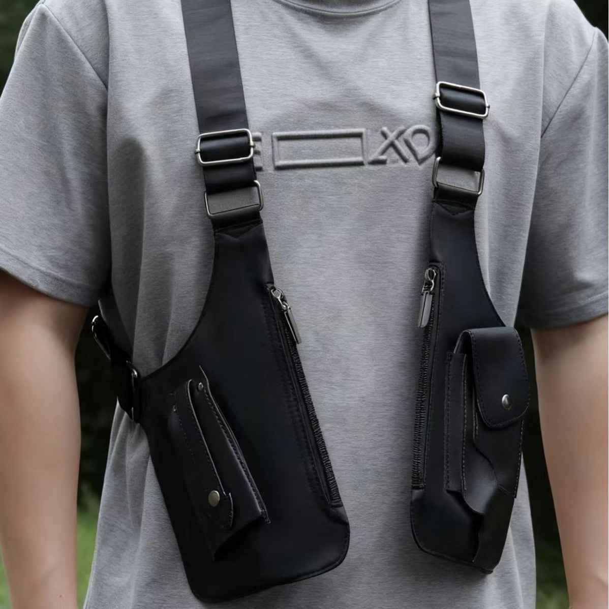 Men's Functional Tactical Vest Bag