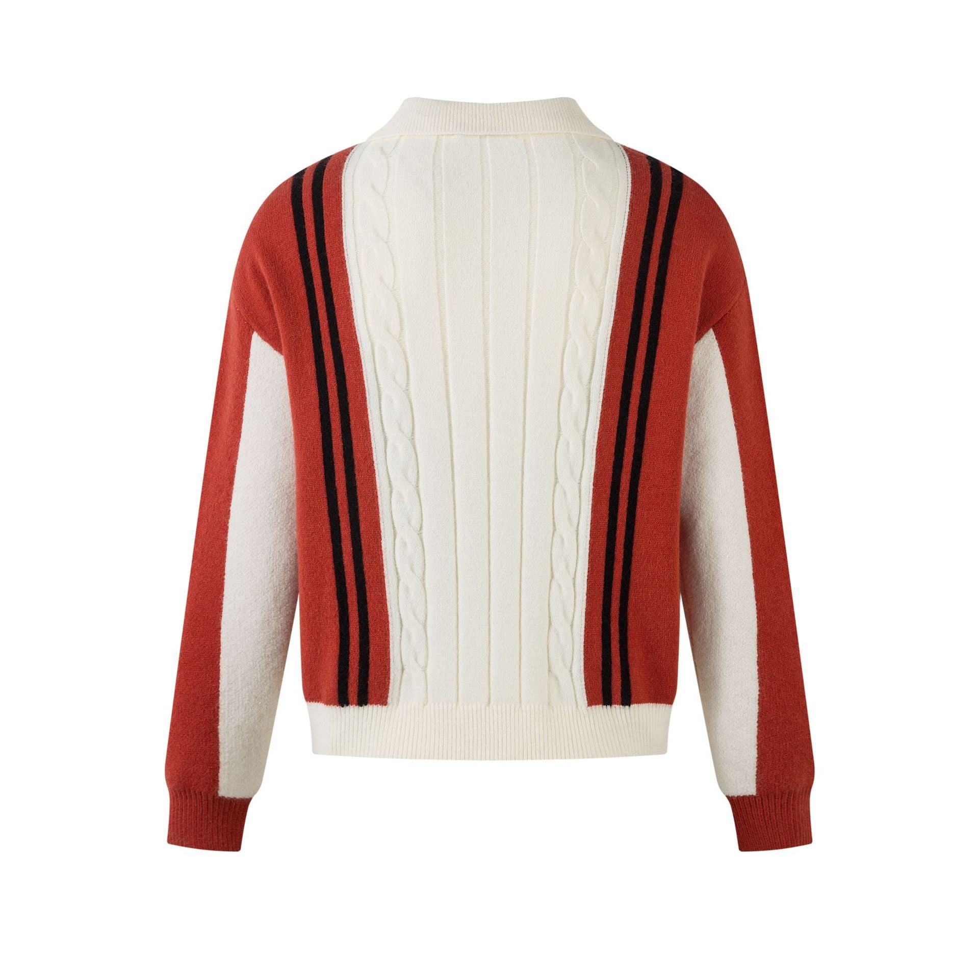 PARISIEN Striped Knit Sweater – Clean Fit