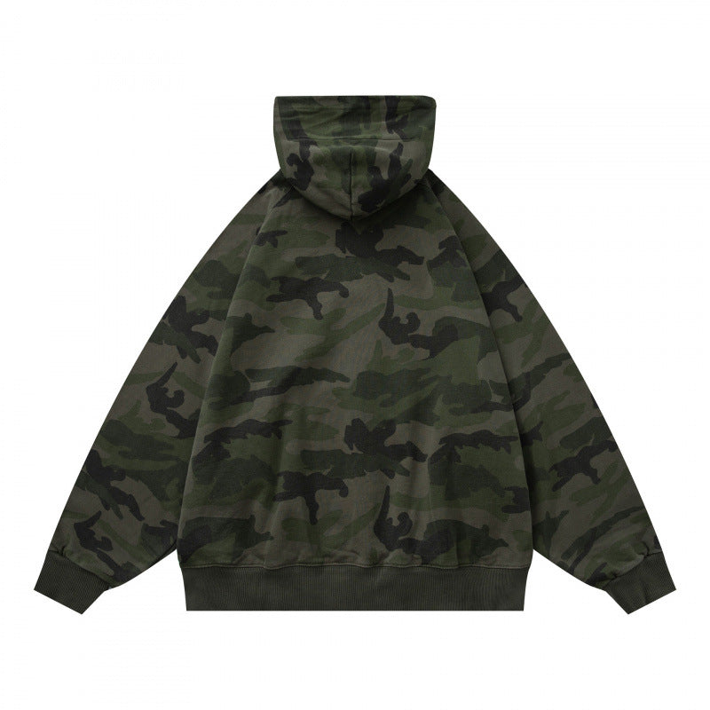 RIVAGE Camouflage Hoodie – Urban Fit