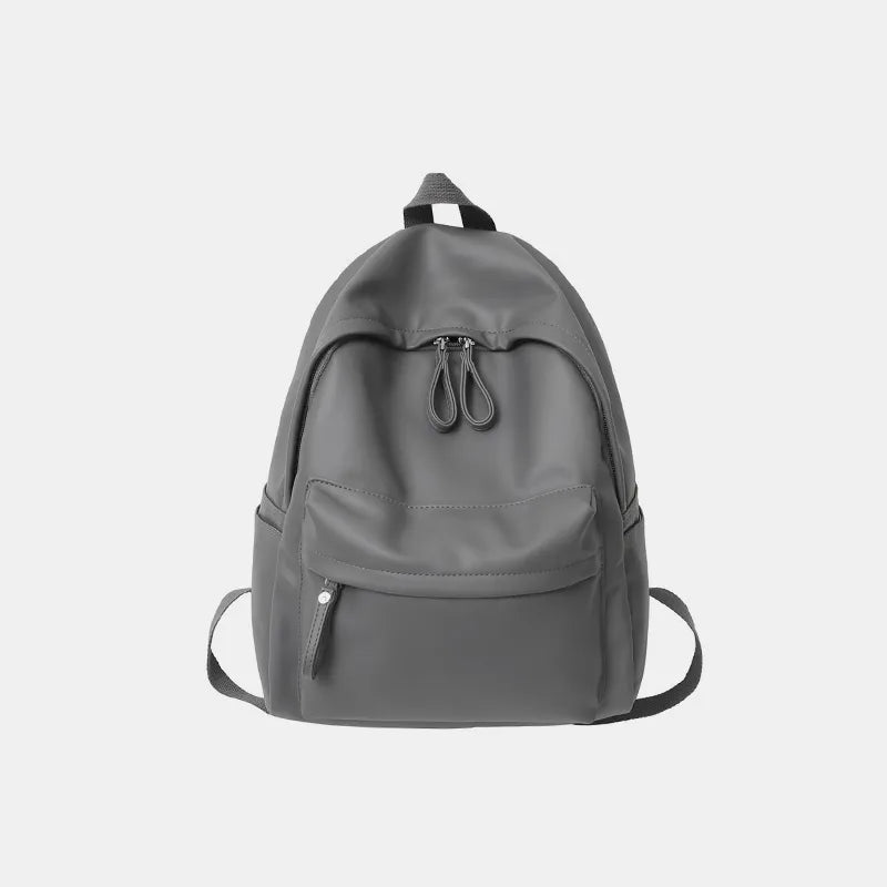 ATELIER Leather Backpack – Zip Detail