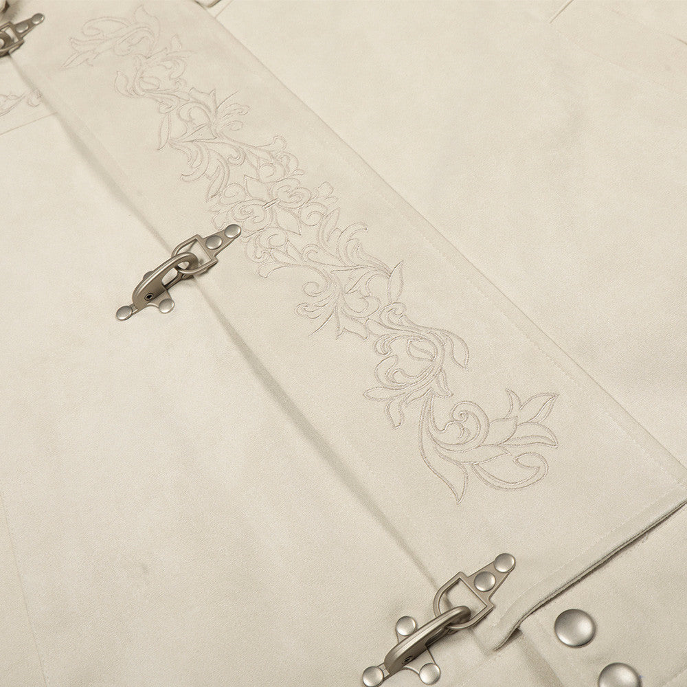 Aircraft buckle design sense lapel jacket