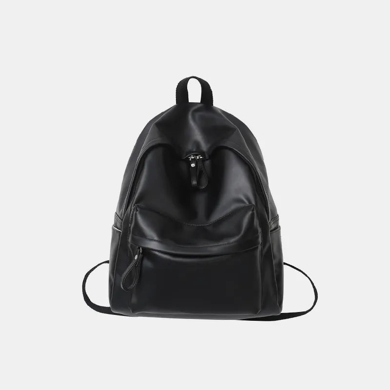 ATELIER Leather Backpack – Zip Detail