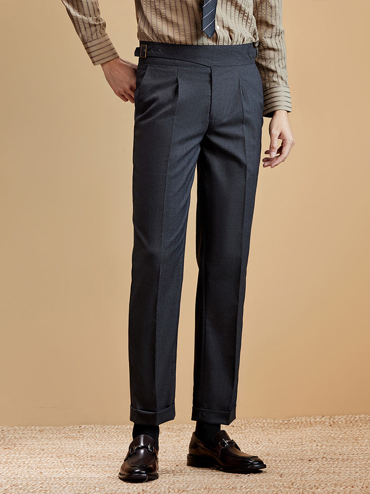 ATELIER Pleated Trousers – Tailored Fit