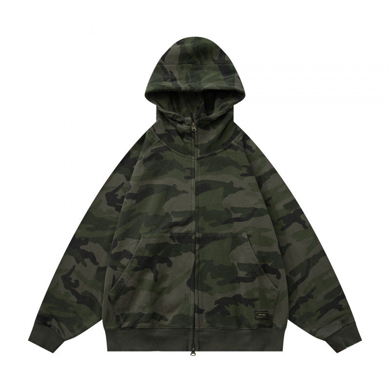 RIVAGE Camouflage Hoodie – Urban Fit