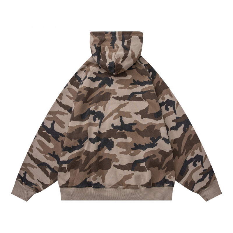 RIVAGE Camouflage Hoodie – Urban Fit