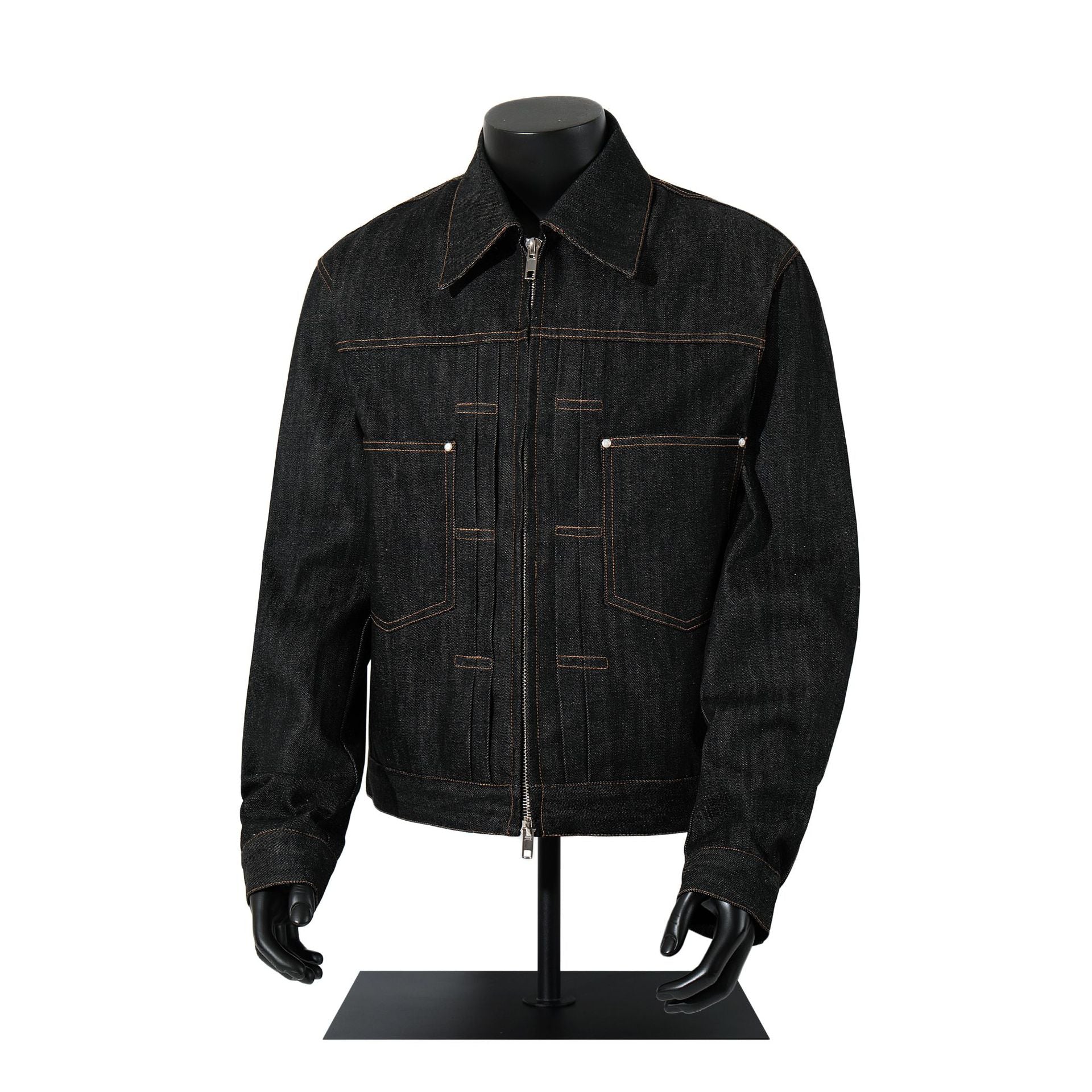 ATELIER Washed Denim Jacket – Vintage Tone