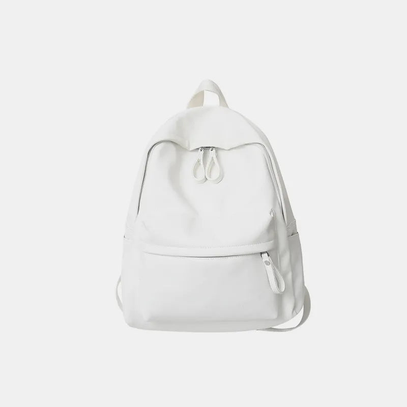 ATELIER Leather Backpack – Zip Detail