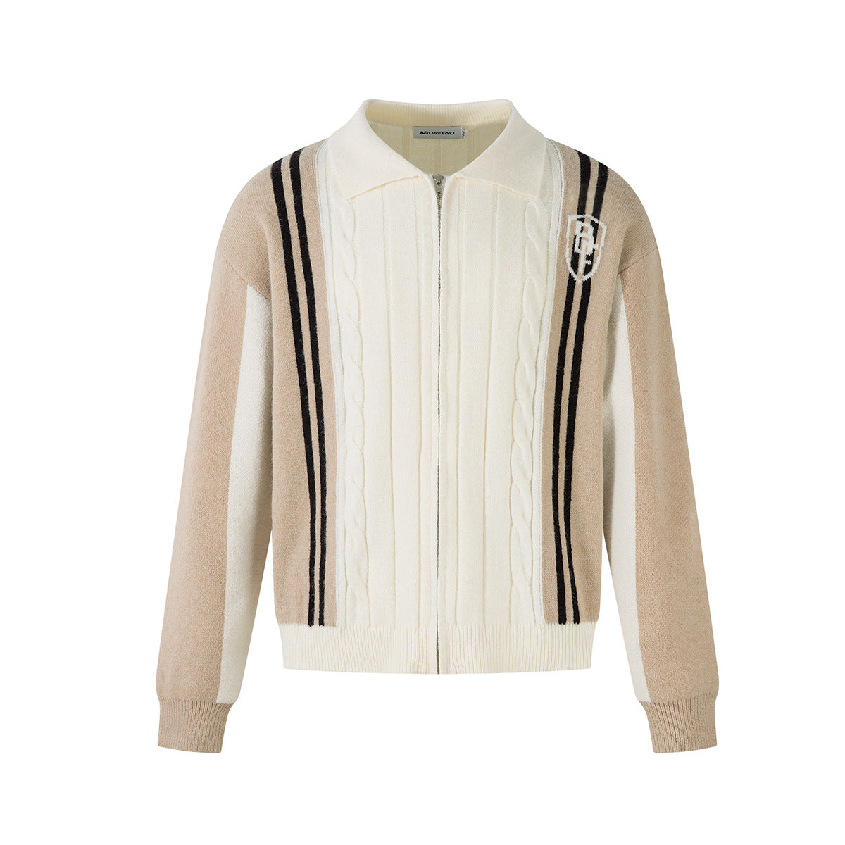 PARISIEN Striped Knit Sweater – Clean Fit