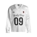 09 number digital printed V-neck jersey