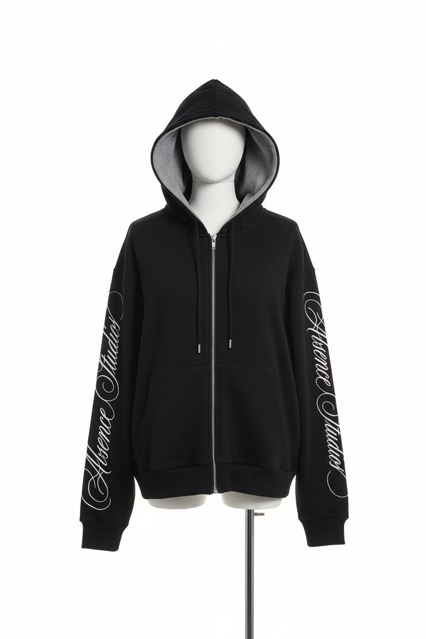 AMOUR Oversized Hoodie - White product showcase