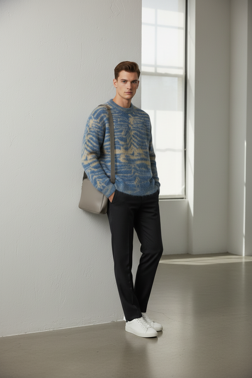 ATELIER Knit Sweater – Classic Fit model image