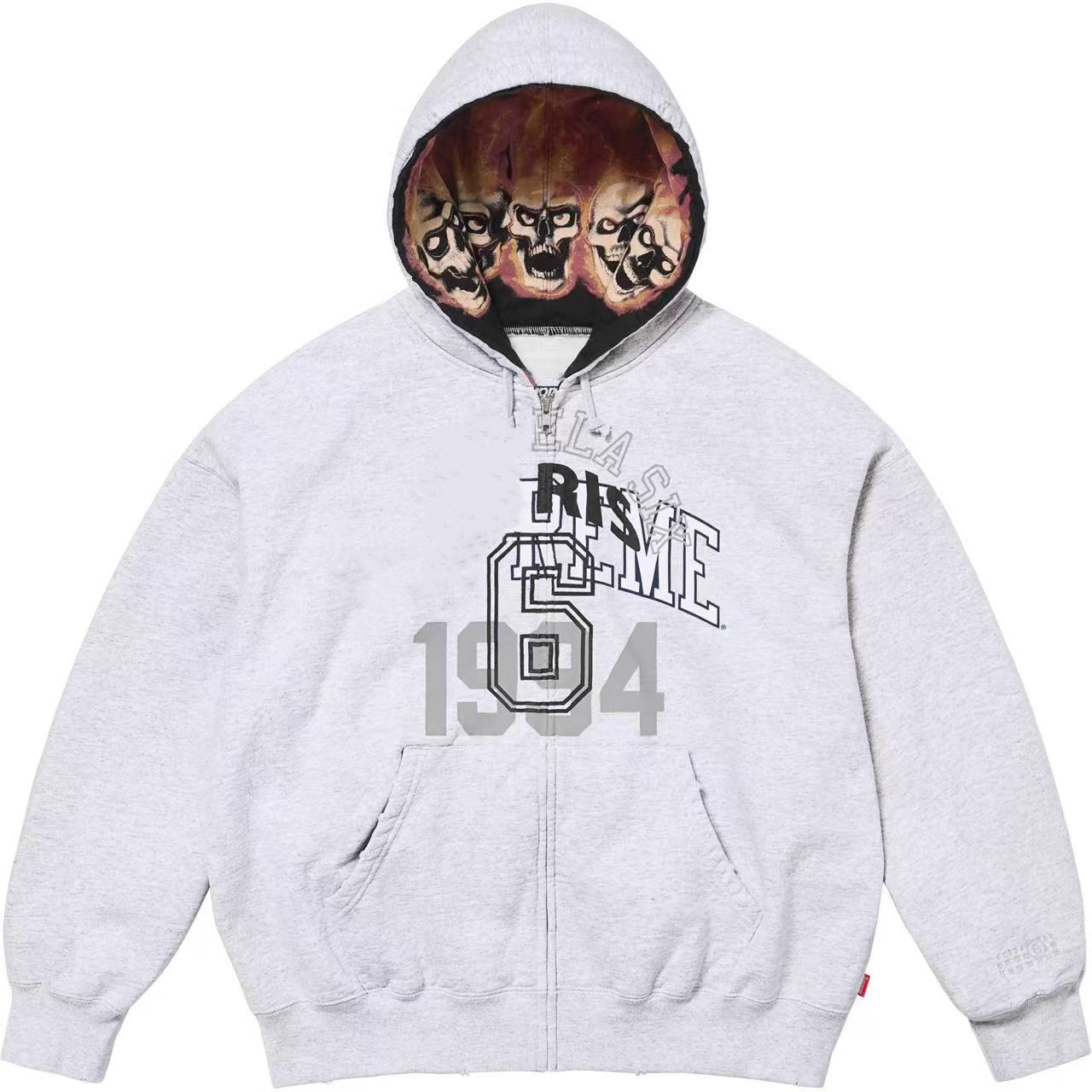 ÉLAN Zip Hoodie – Layered Design