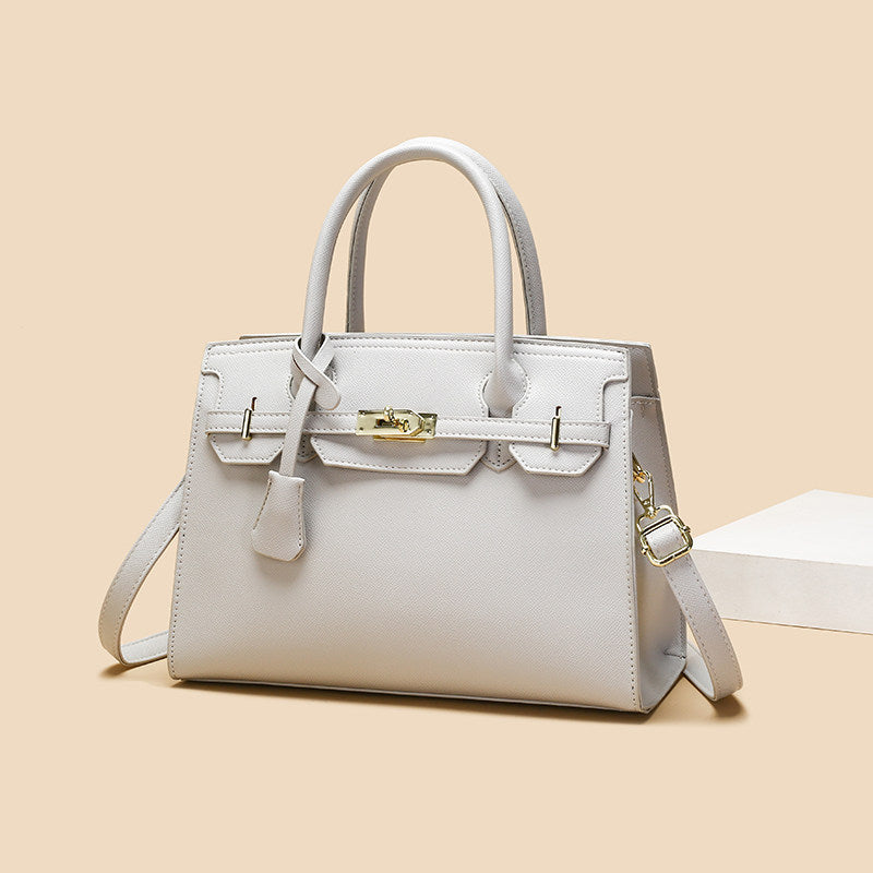 PVA SIGNATURE CROSSBODY - STRUCTURED LEATHER BAG