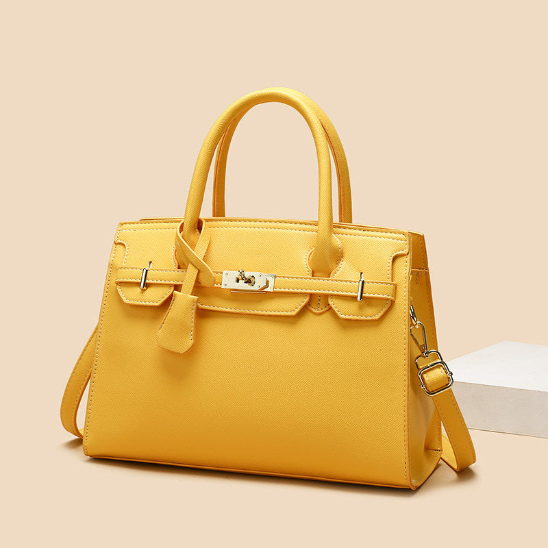 PVA SIGNATURE CROSSBODY - STRUCTURED LEATHER BAG