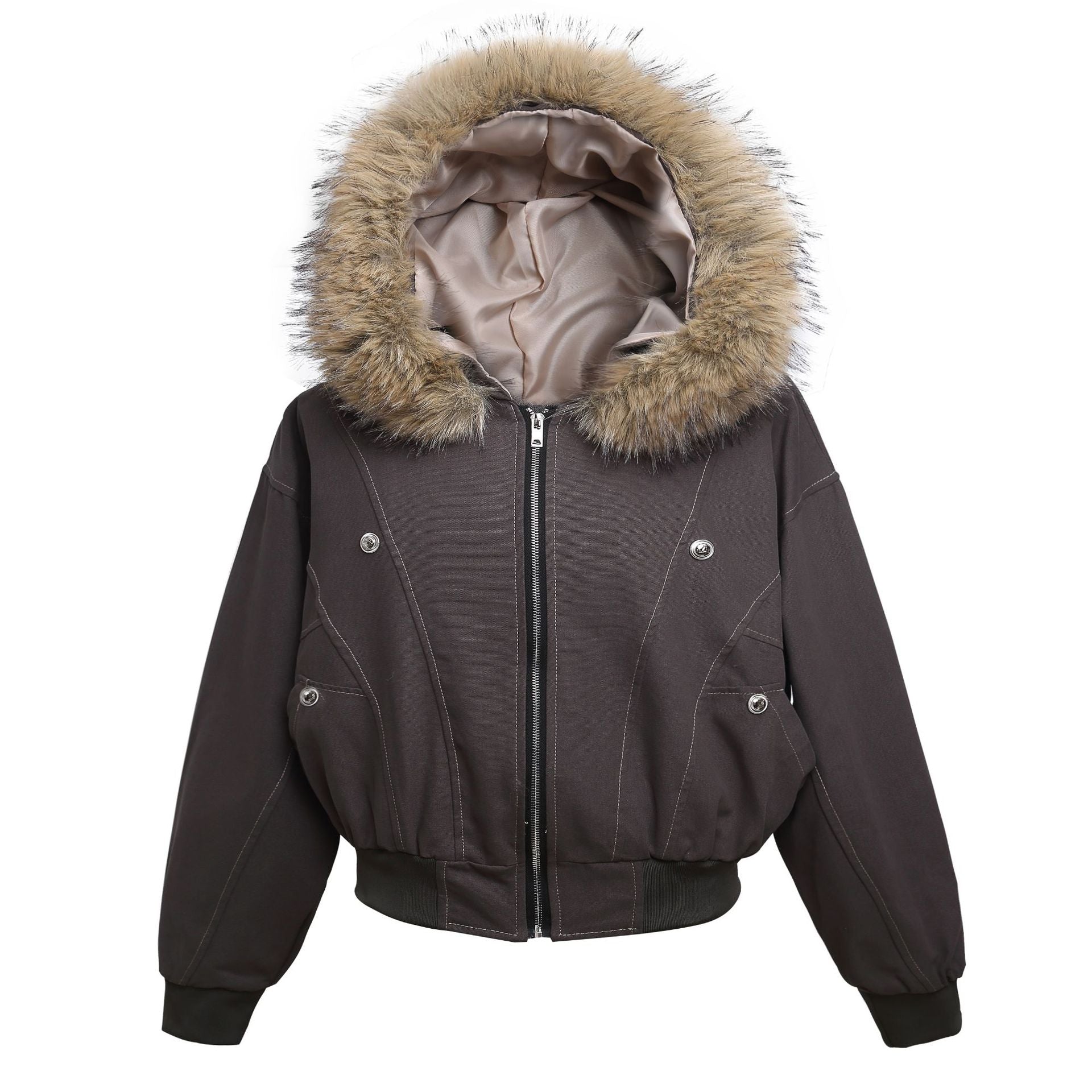 LUMIÈRE Hooded Coat