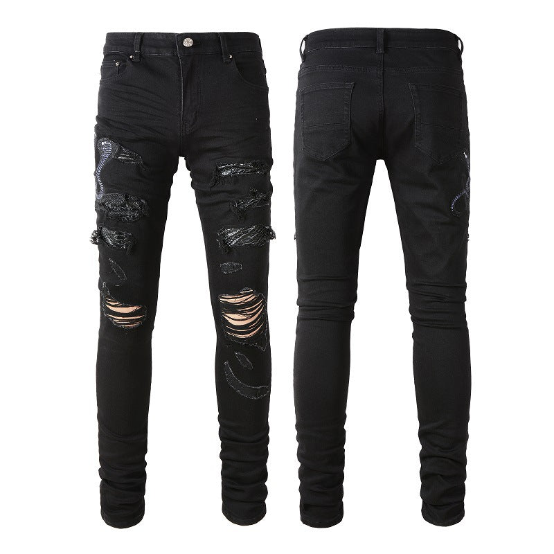 Pantalon Denim Homme – Coupe Cowboy