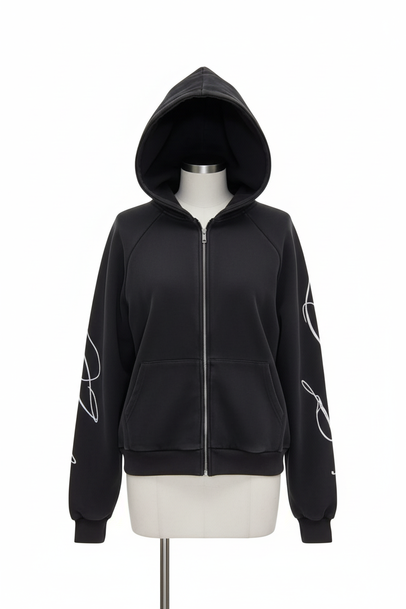 ESSENCE Hoodie Clean Fit - White product showcase