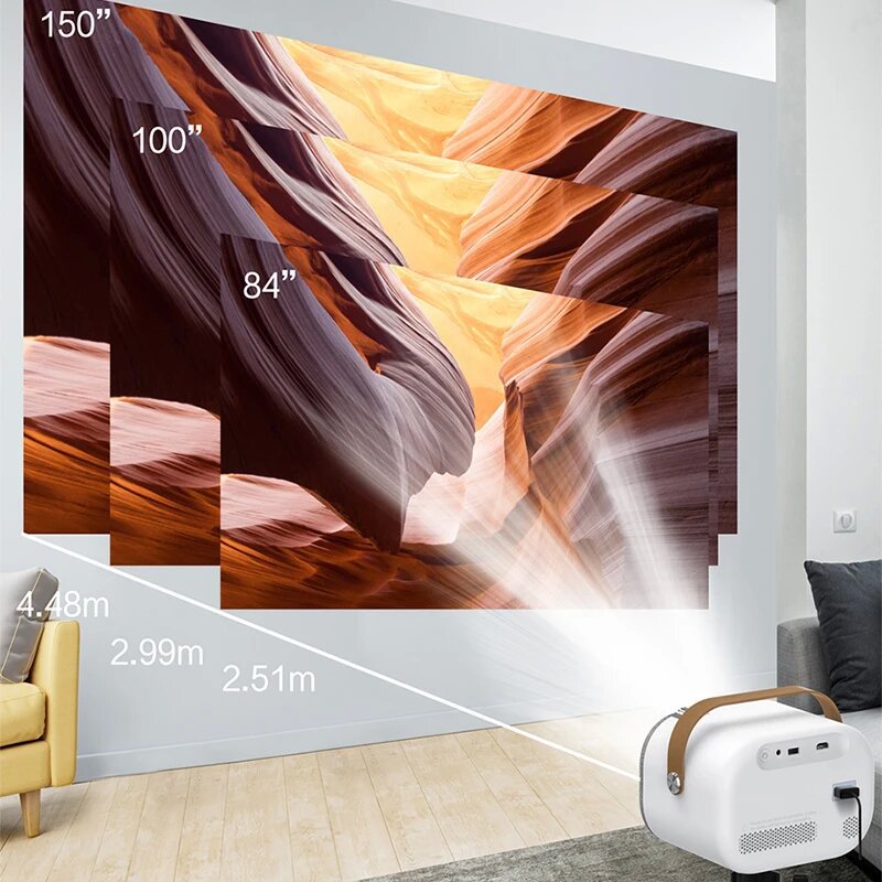 Portable smart projector