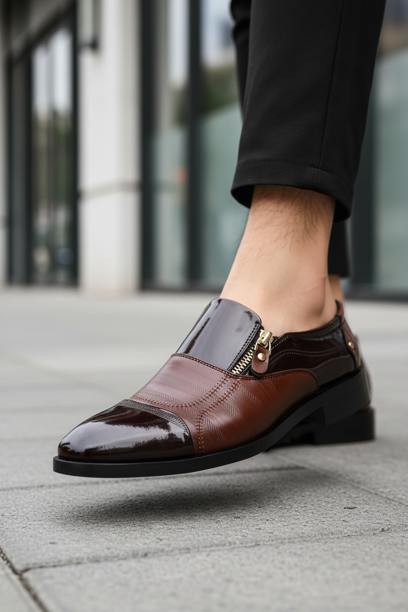 Leather Loafers Detail