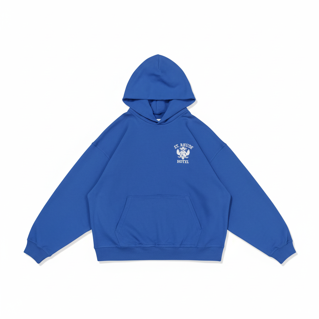 LUMIÈRE Cotton Hoodie - White Background