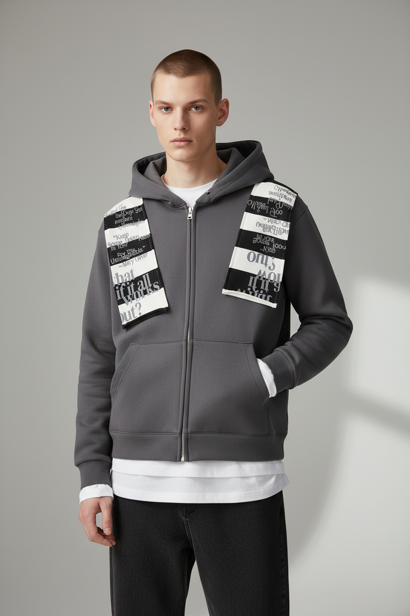 Model in studio pose