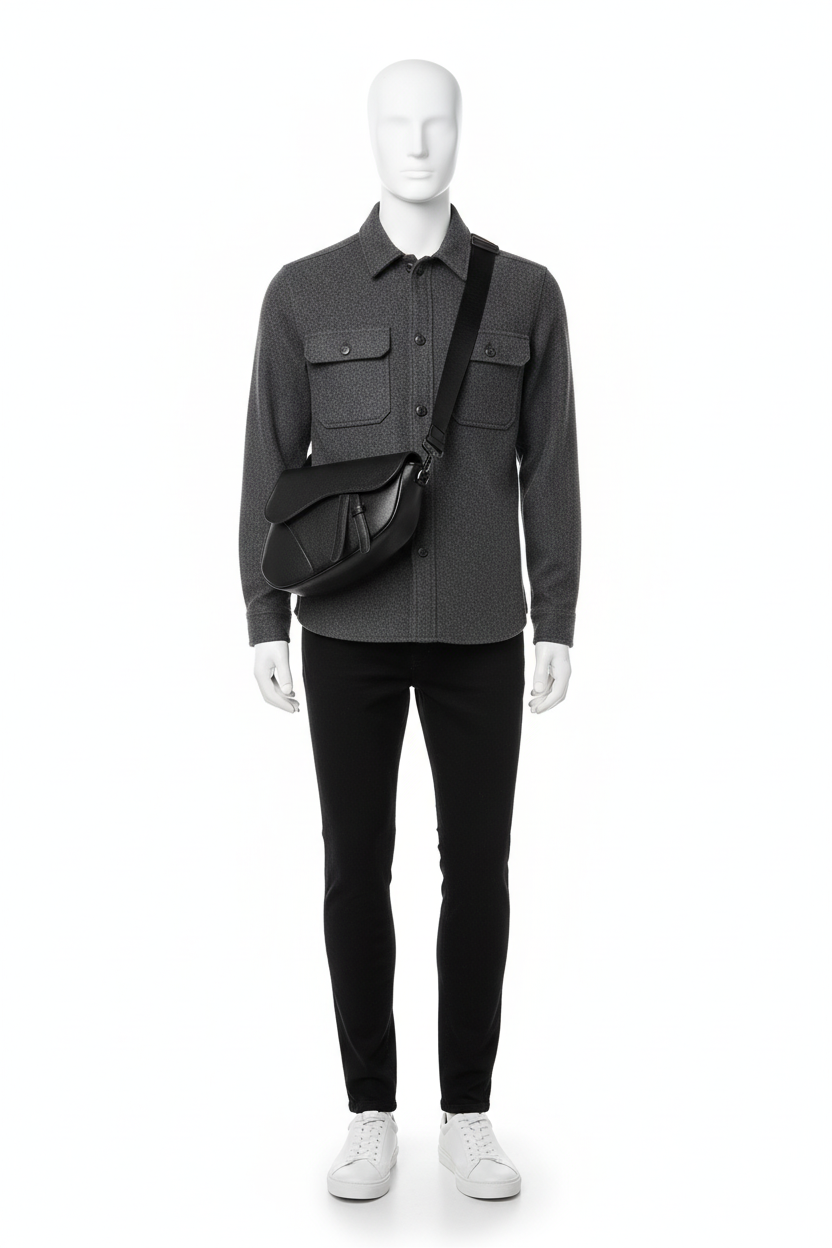 PARISIEN Utility Crossbody Bag - Mannequin front