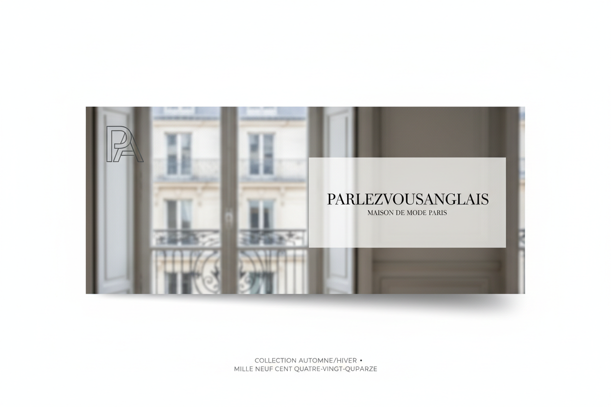 PARLEZVOUSANGLAIS Collection Banner