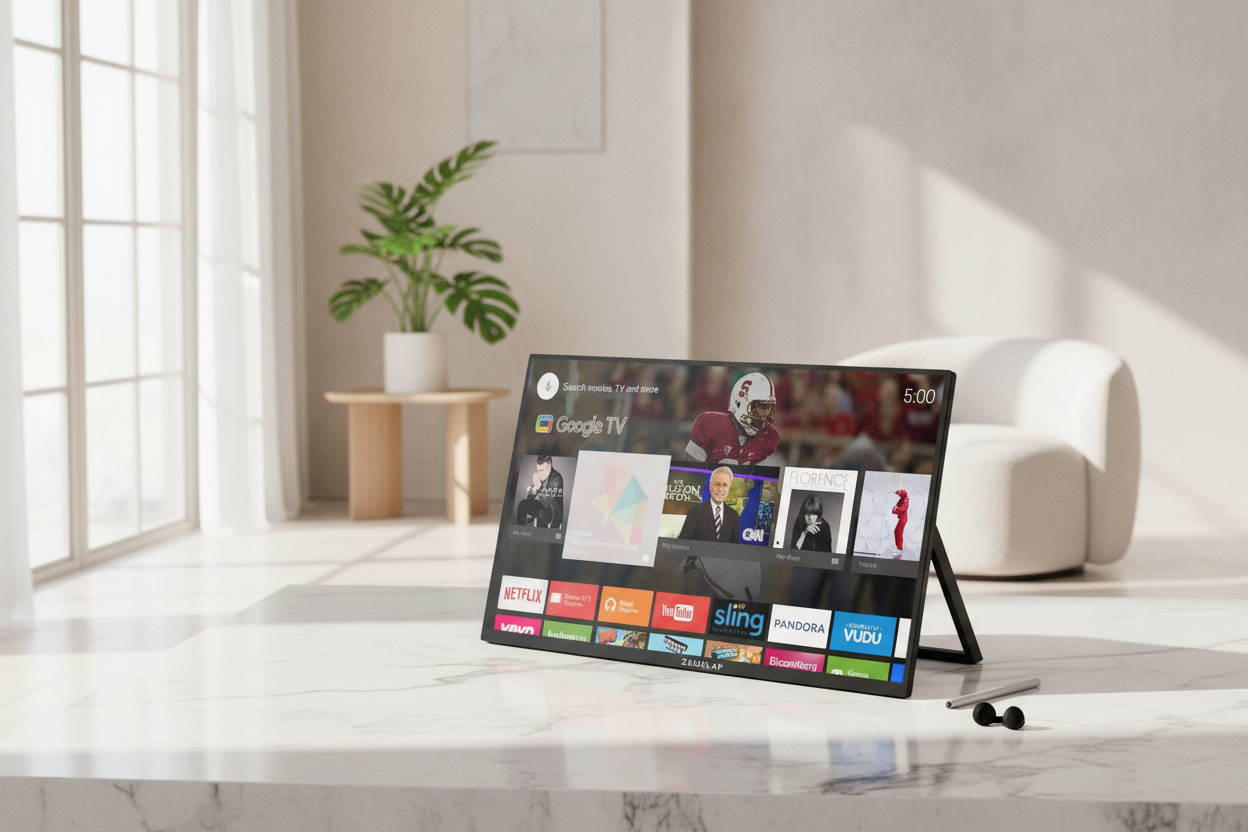 Premium Editorial Lifestyle Image for Portable Display