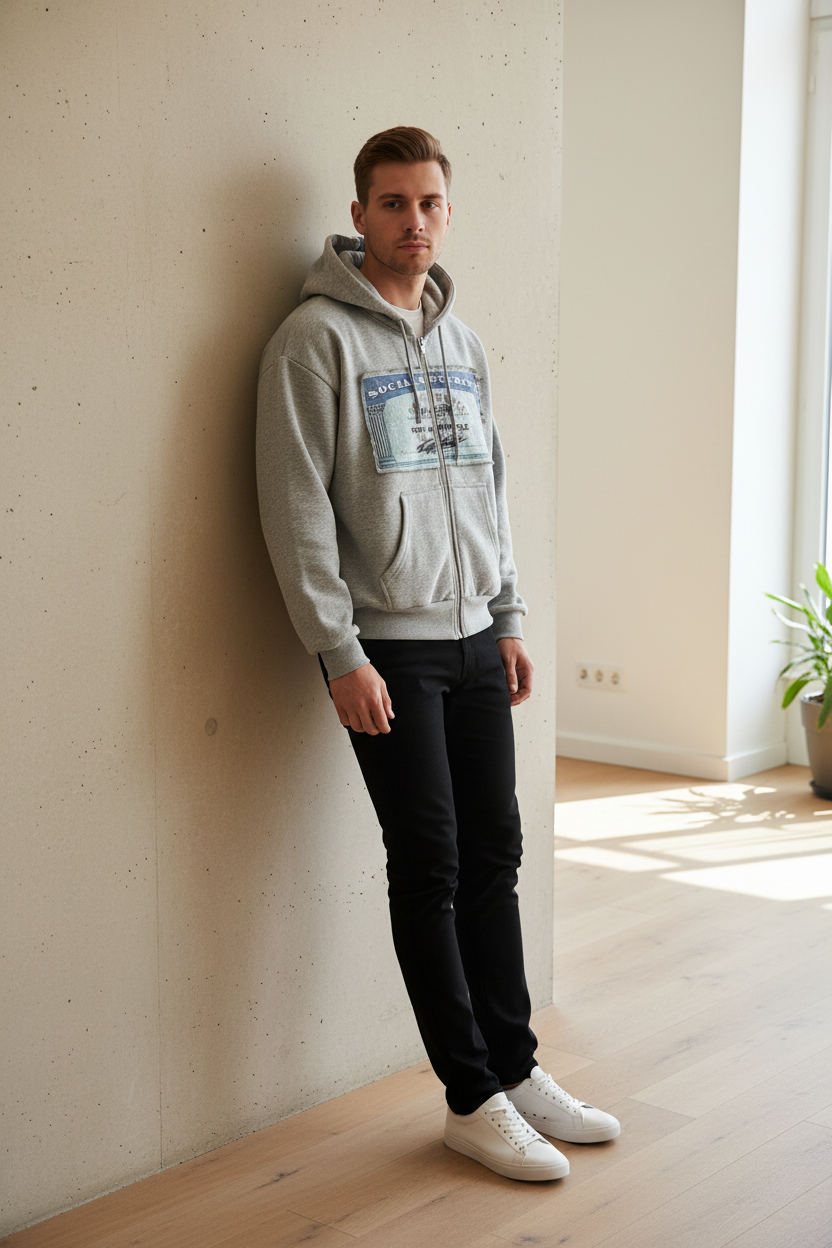 Pullover Hoodie model image